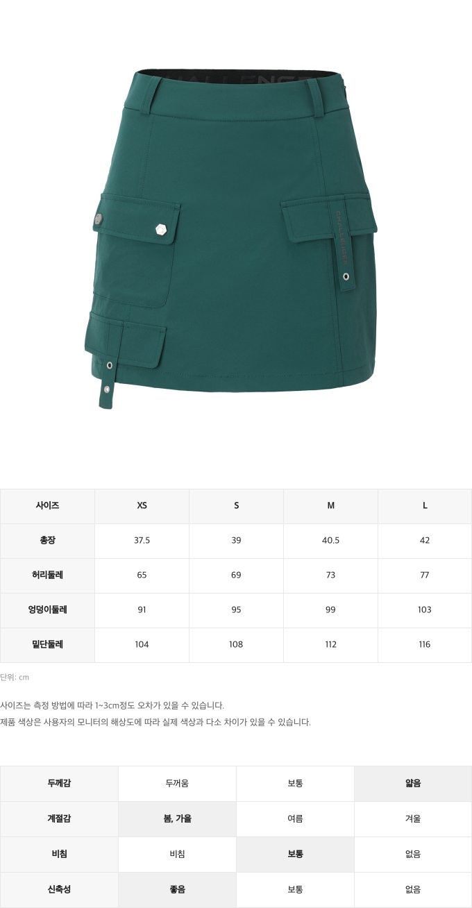 제품 핏 가이드 이미지