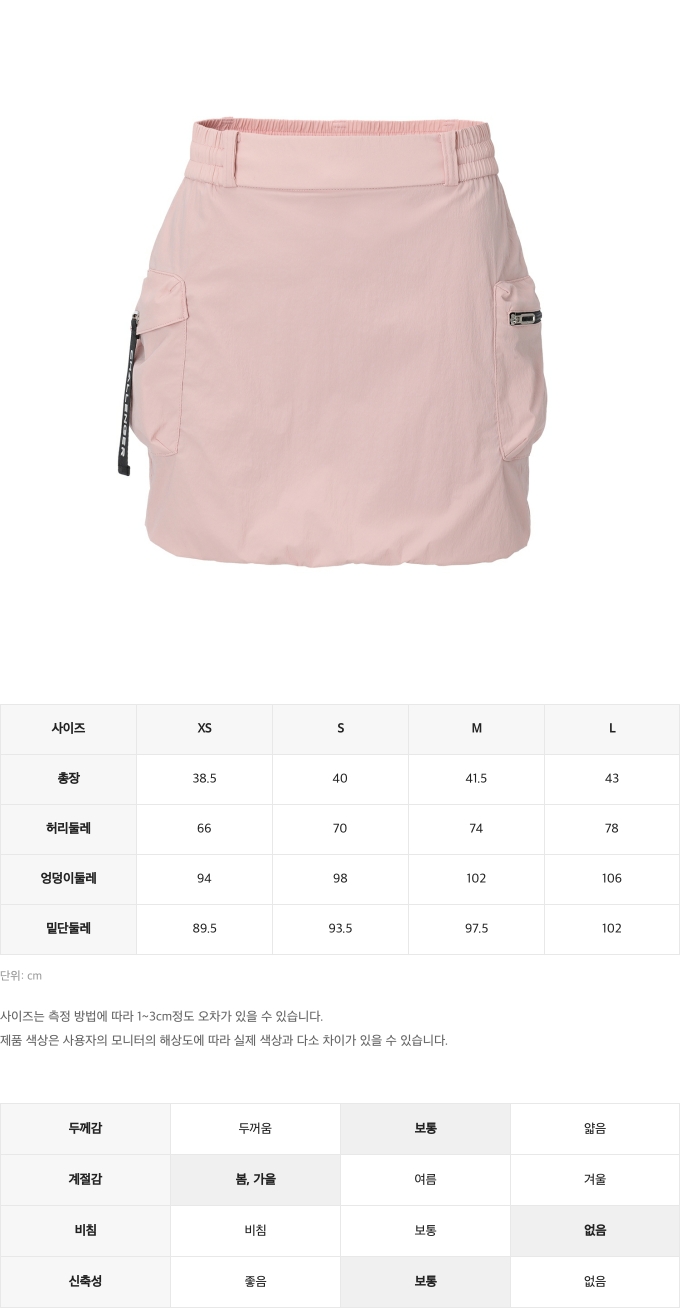 제품 핏 가이드 이미지