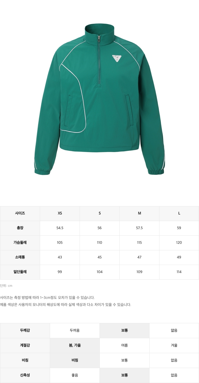 제품 핏 가이드 이미지