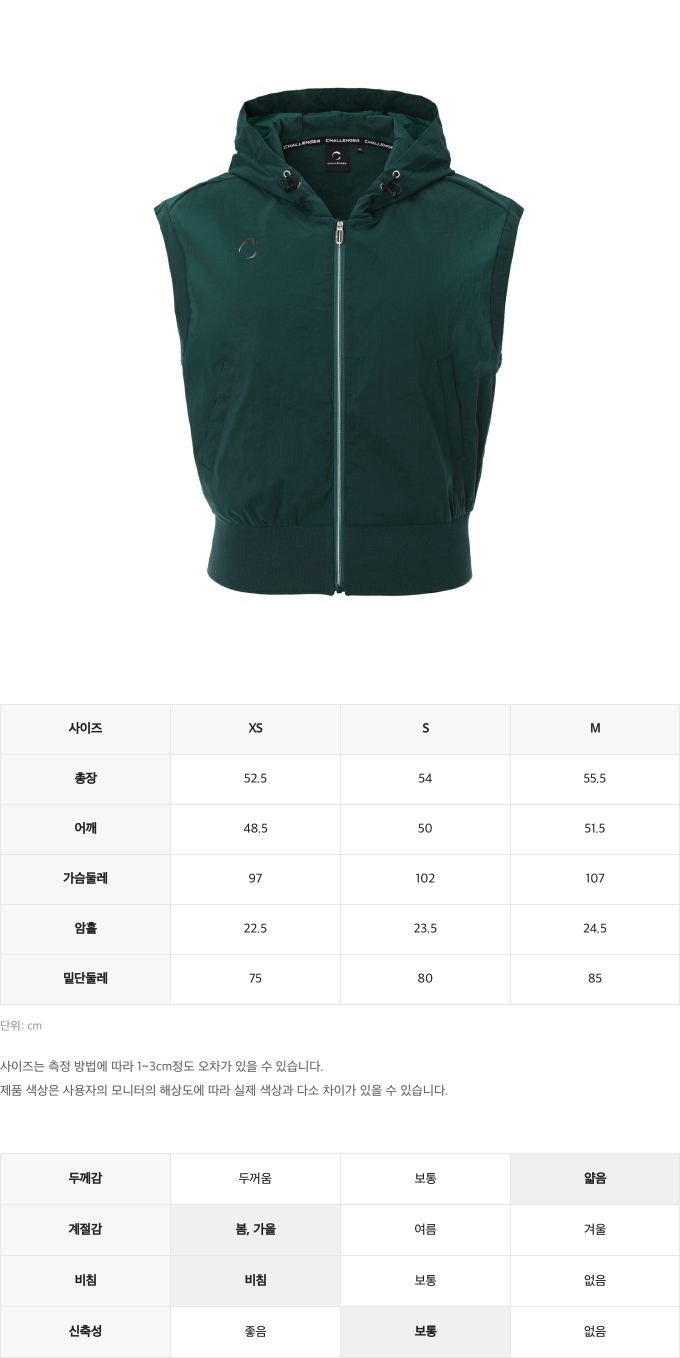 제품 핏 가이드 이미지