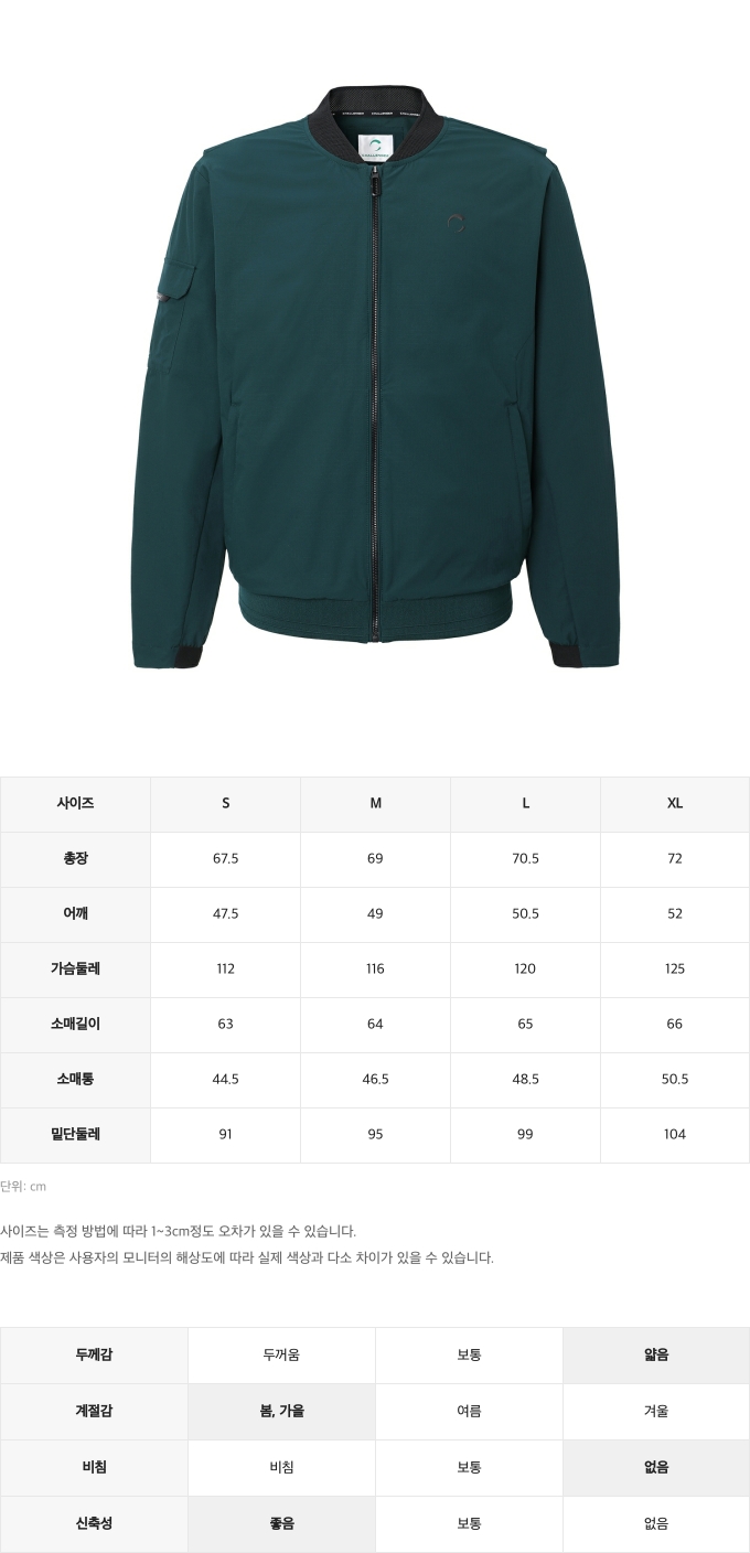 제품 핏 가이드 이미지