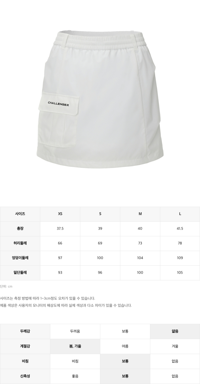 제품 핏 가이드 이미지