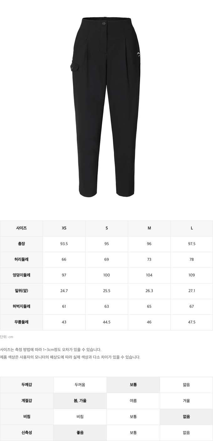 제품 핏 가이드 이미지