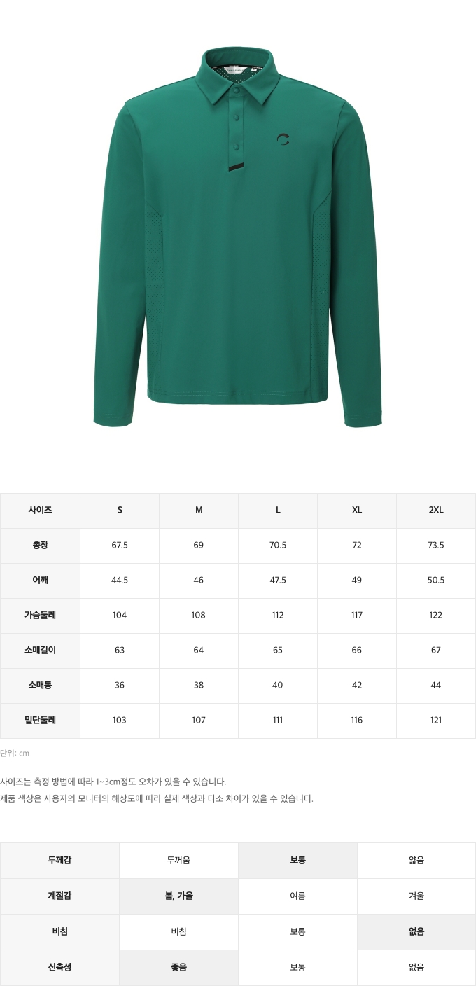 제품 핏 가이드 이미지
