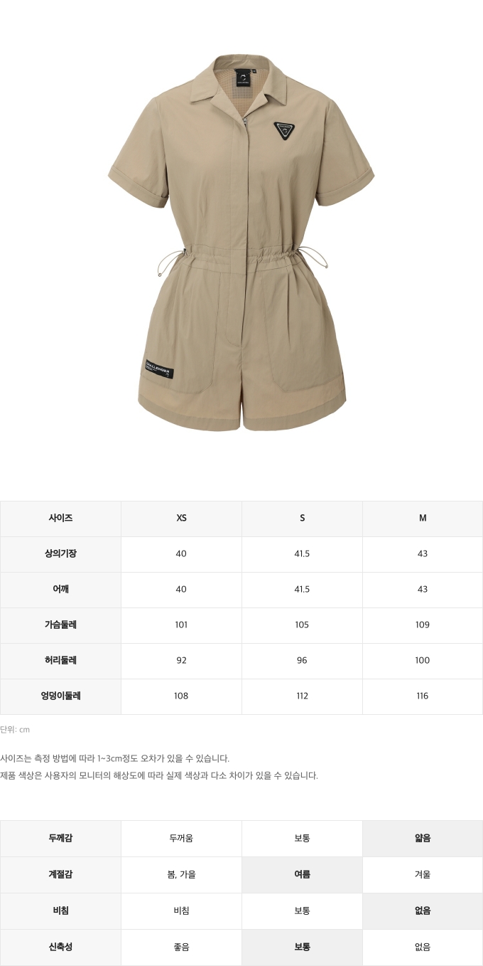 제품 핏 가이드 이미지