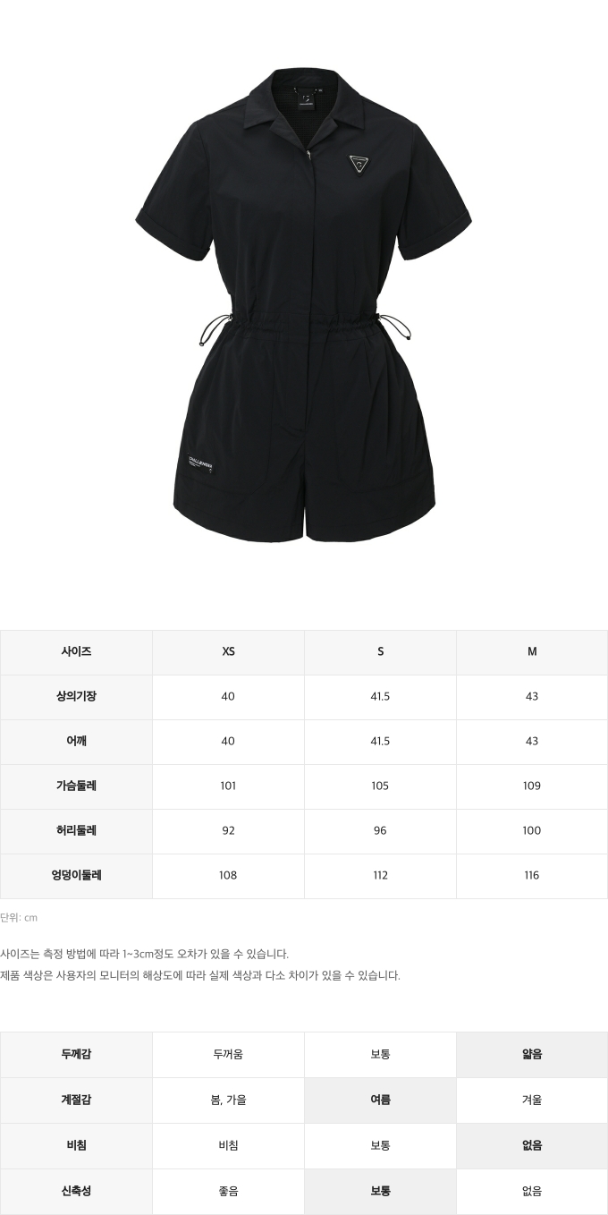 제품 핏 가이드 이미지