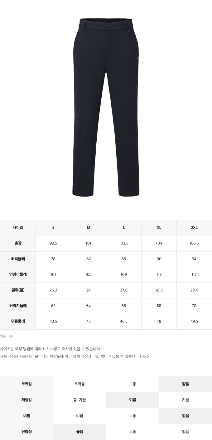 제품 핏 가이드 이미지