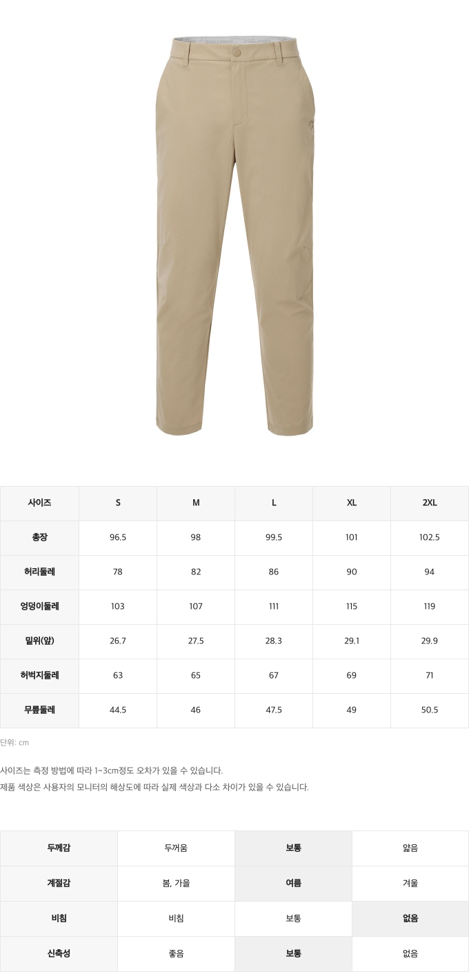 제품 핏 가이드 이미지