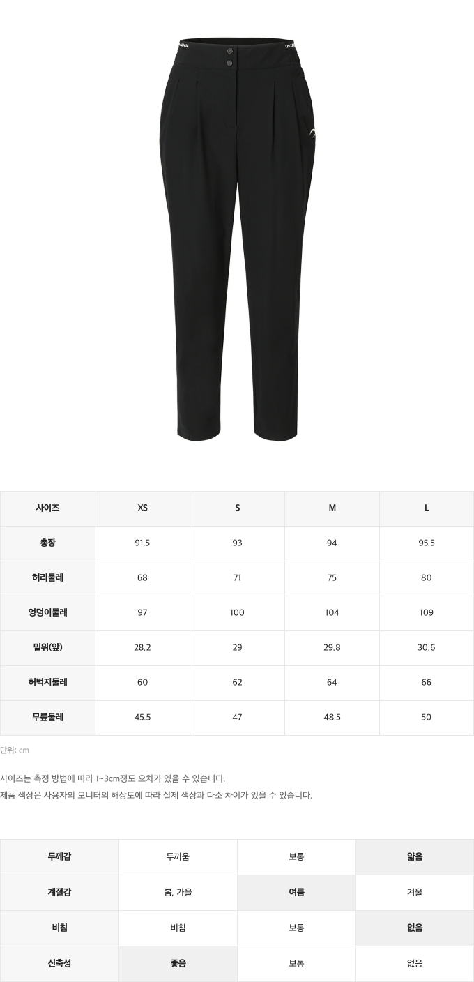 제품 핏 가이드 이미지