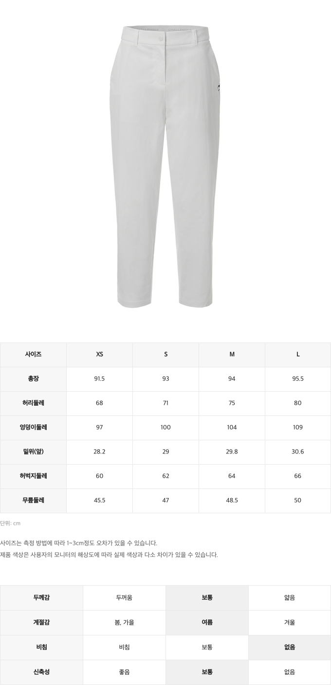 제품 핏 가이드 이미지