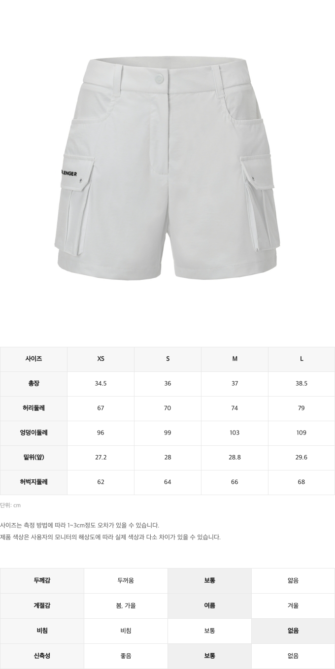 제품 핏 가이드 이미지