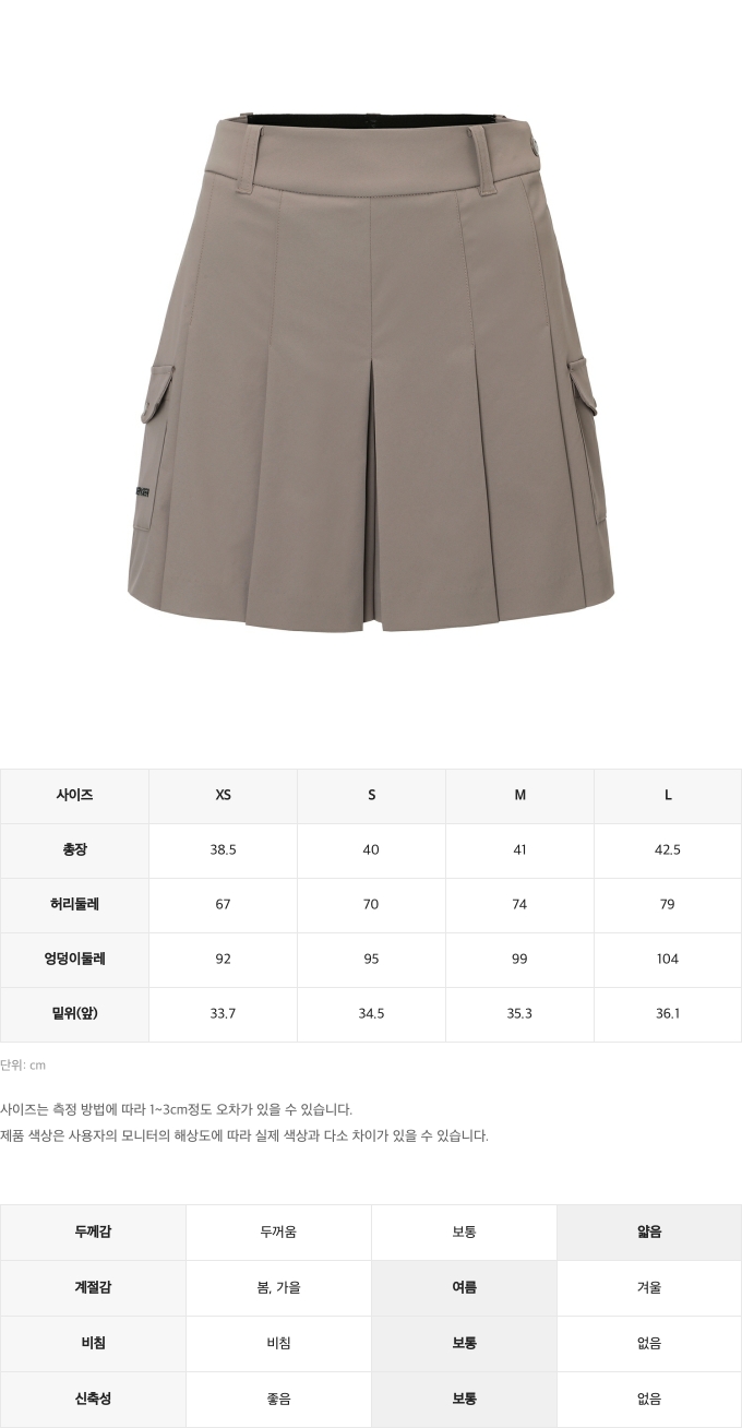 제품 핏 가이드 이미지