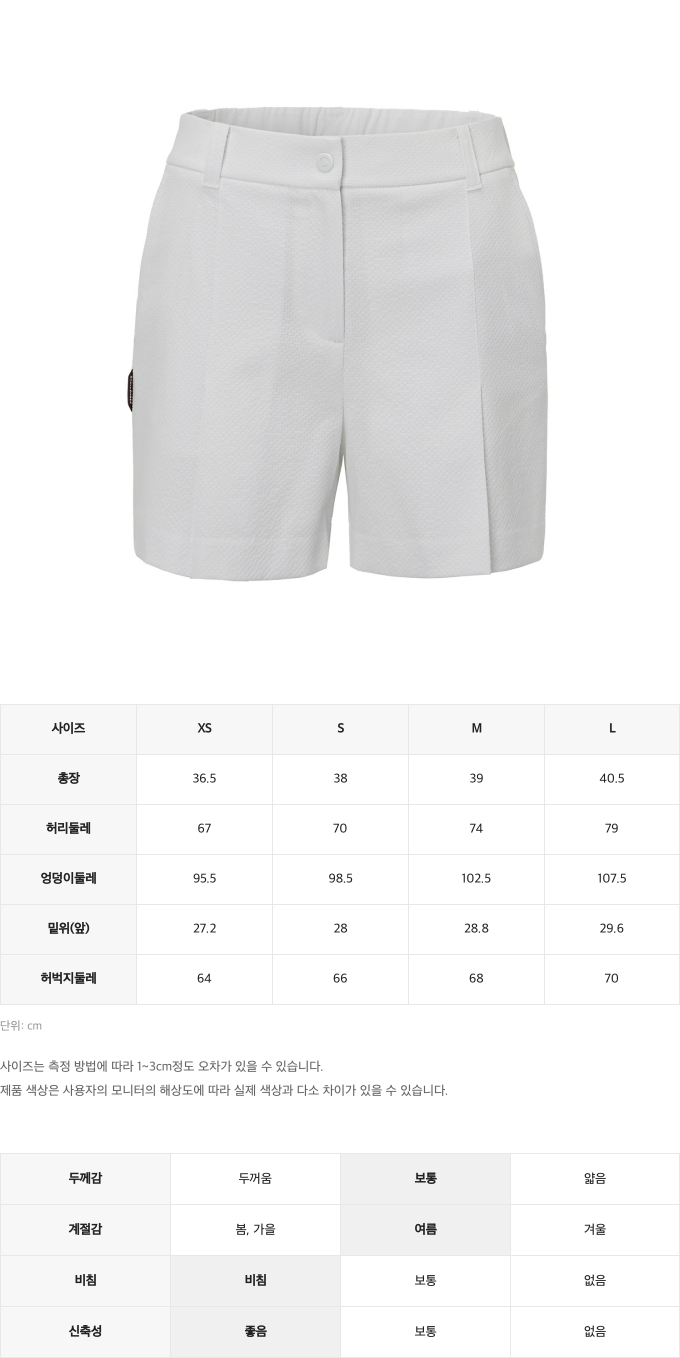 제품 핏 가이드 이미지