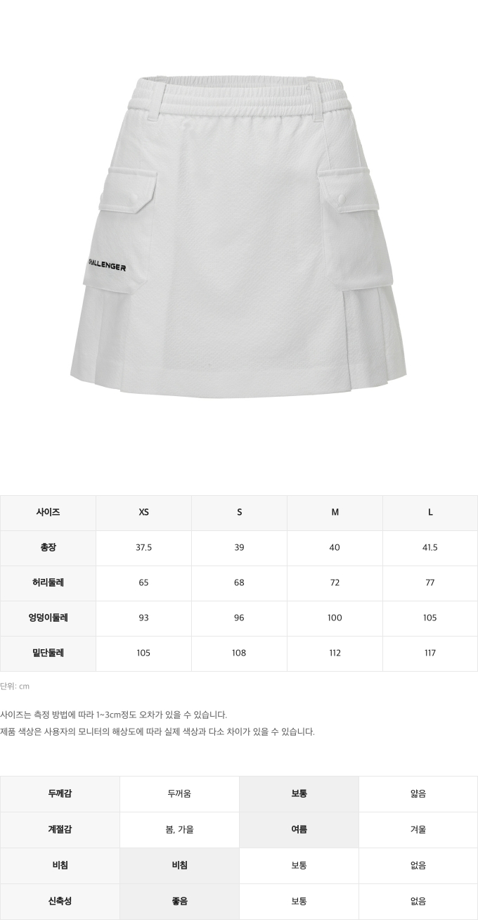 제품 핏 가이드 이미지