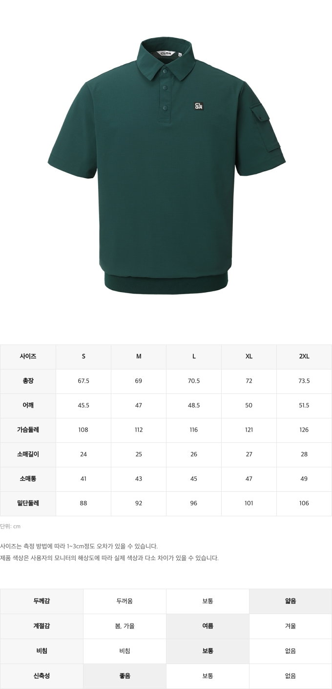 제품 핏 가이드 이미지