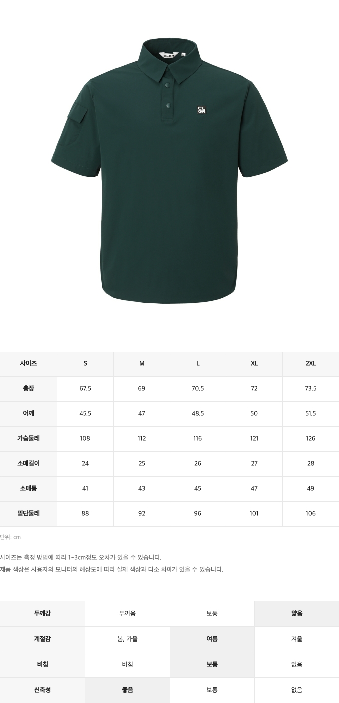 제품 핏 가이드 이미지