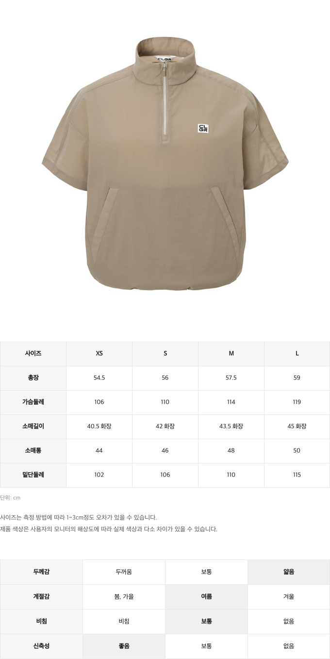 제품 핏 가이드 이미지