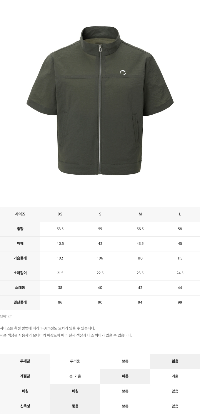 제품 핏 가이드 이미지