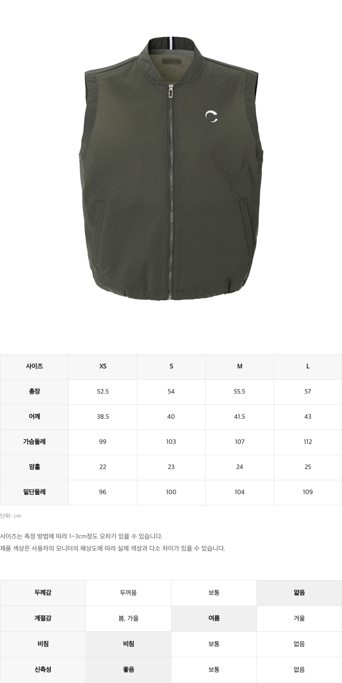 제품 핏 가이드 이미지
