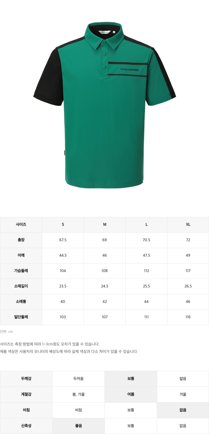 제품 핏 가이드 이미지