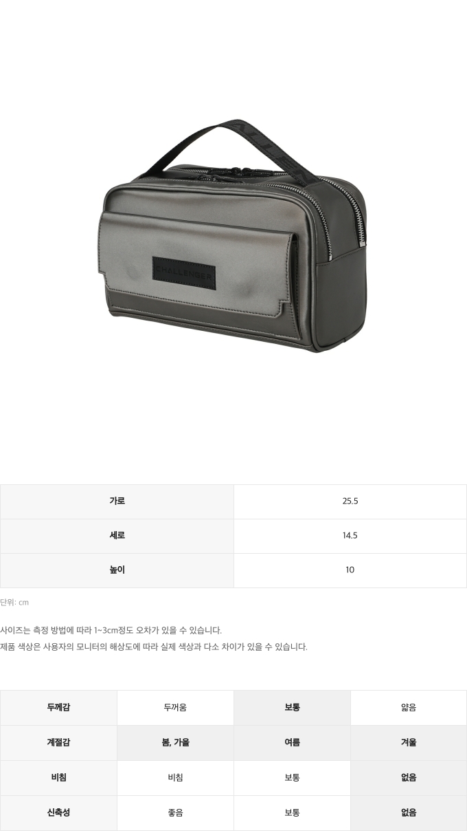 제품 핏 가이드 이미지