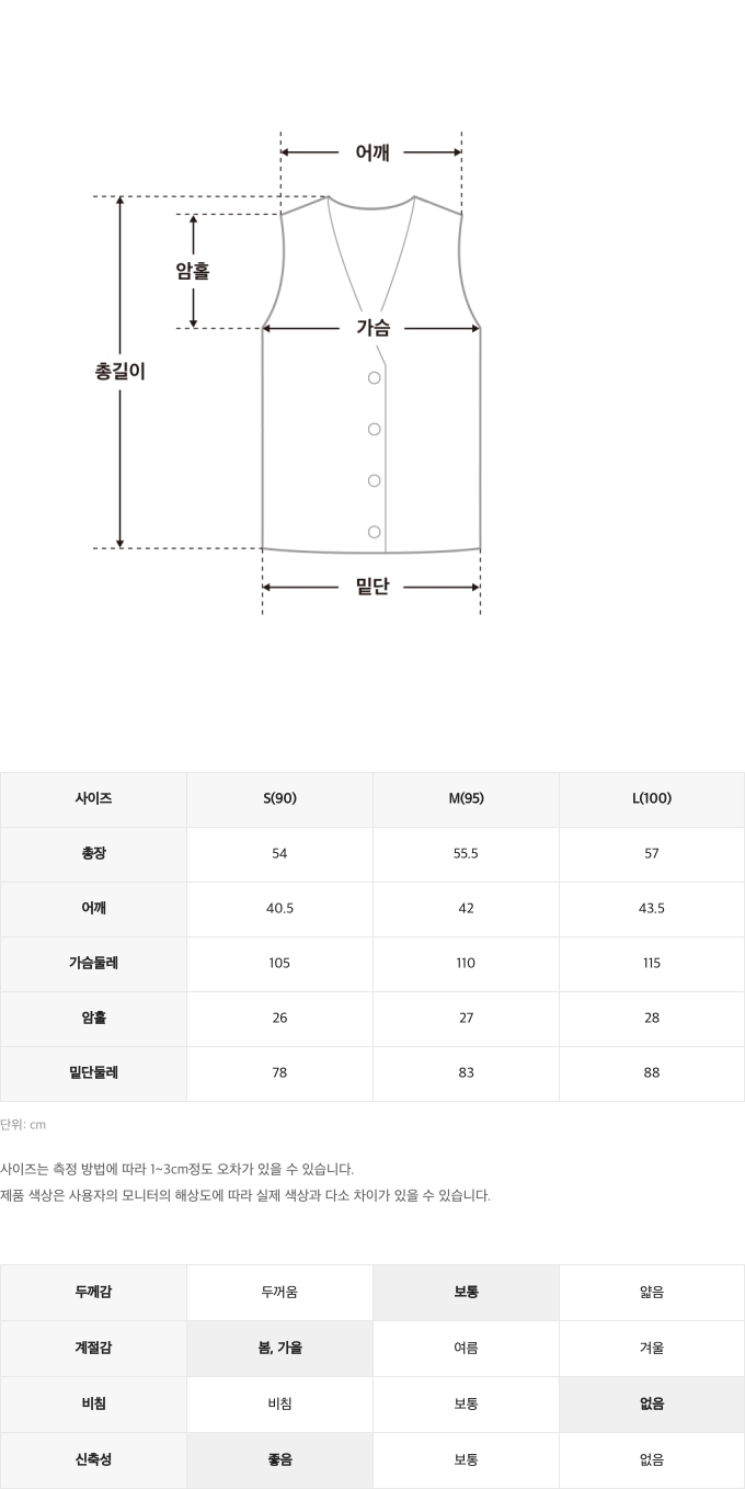 챌린저사이즈스펙